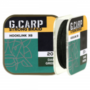   GC G.Carp Strong Braid Hooklink X6 20 25lb Dark Green NEW 2024 (177993) 4165207