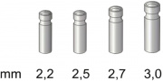    Stonfo 4 Metal Tip Guides 2.5 (99390) 31.32.02