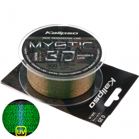  Kalipso Mystic 3D 300m 0.25mm (160426) 40060351