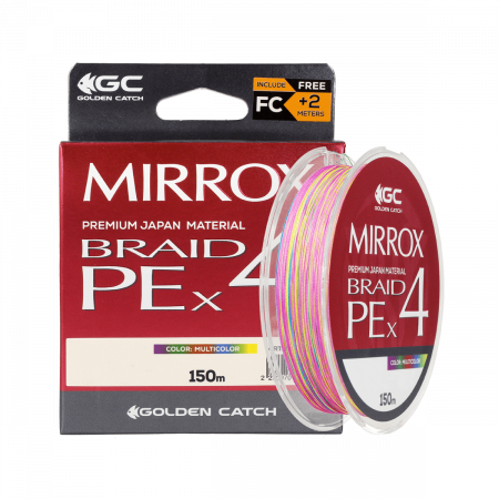  GC Mirrox PE X4 150 Multicolor + 2 FC #0.6 (175301) 4139340