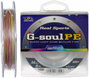  YGK G-Soul PE 5 Colors 200m #0.6/0.128mm 8lb (135157) 5545.02.06