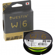  Westin W6 8 Braid Lime Punch 135m PE 3.5 / 0.305mm / 24.1kg (169948) L003-305-135