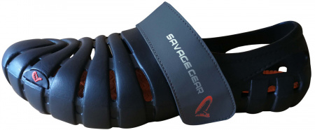 볿 Savage Gear Slippers 45 :black (116348) 1854.08.14