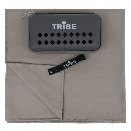    Tribe Pocket Towel 60120  T-LC-0001-L, grey (185108) T-LC-0001-L-grey