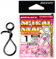  Decoy SN-5 Spiral Snap #0 10lb 6  (105011) 1562.08.06