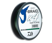  Daiwa J-Braid x4 0,25 14,4 Dark Green 135 (127906) 12741-025