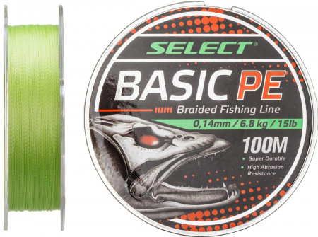  Select Basic PE Light Green 100m 0.10mm 10lb/4.8kg (116612) 1870.27.47