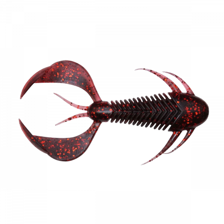  Megabass Rock Hog 2.5"(7)Black Back Clear Red (181871) 5674079