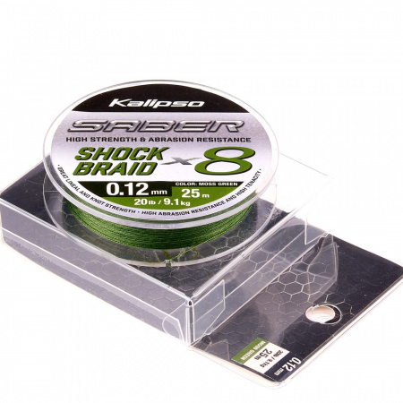  Kalipso Saber Shock Braid X8 MG 25m 0.12mm (160851) 41062658