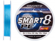  Favorite Smart PE 8x 150 (sky blue) #0.6/0.132mm 9lb/5.4kg (93271) 1693.10.71