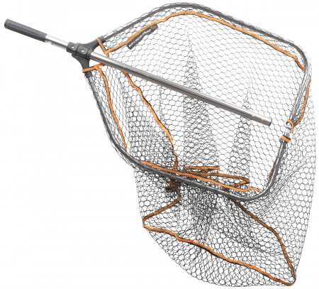 ϳ Savage Gear Pro Folding Rubber Large Mesh Landing Net L (65x50cm) (134073) 1854.06.72