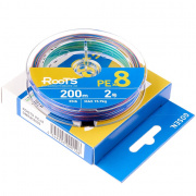 Gosen Roots X8 200m PE2.0 35lb multicolor (174151) 41680423