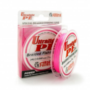  FANATIK Ultralight PE X4 100 . (#0.2) 0,074 PINK (108557) ULPEX41000074P