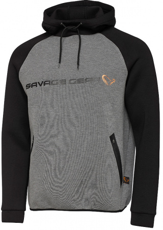  Savage Gear Tec-Foam Hoodie XL Dark Grey Melange (165818) 1854.44.26