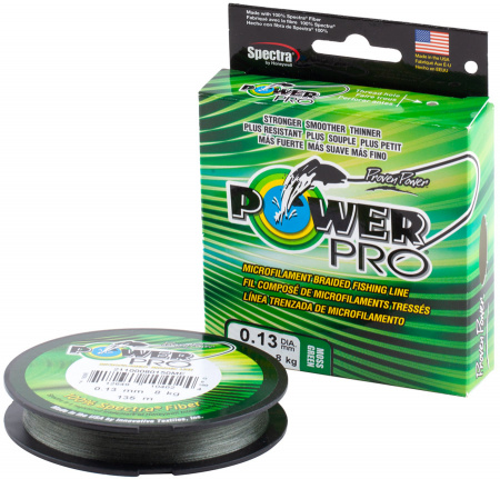  Power Pro 135m Moss Green 0.15 20lb/9kg (110409) 2266.74.62