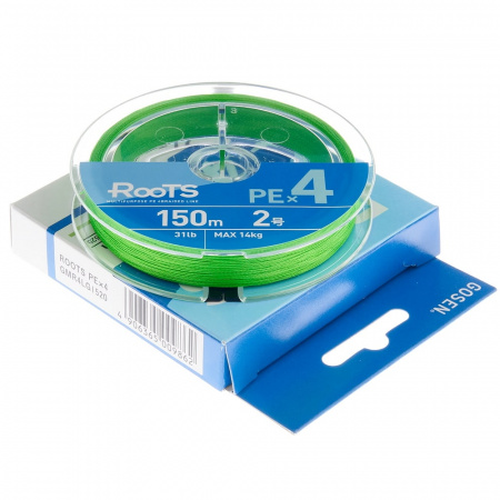  Gosen Roots X4 150m-PE2.0 31lb light green (163504) 41680380