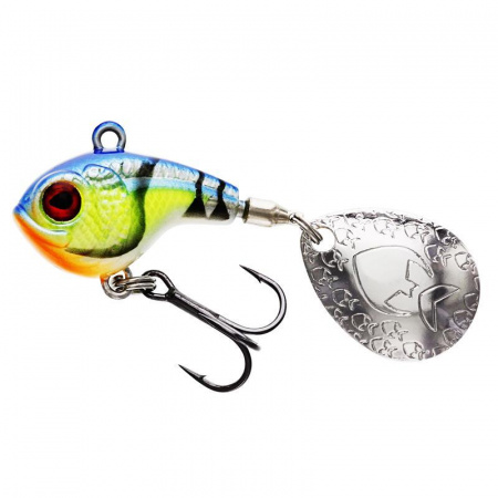 - Westin DropBite Spin Tail Jig 3.4cm 17g Chartreuse Blue Craw (169958) P189-569-034