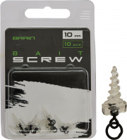    Brain Bait Screw 10mm (10  / ) Clear SGXA-09 (185438) 1858.25.27