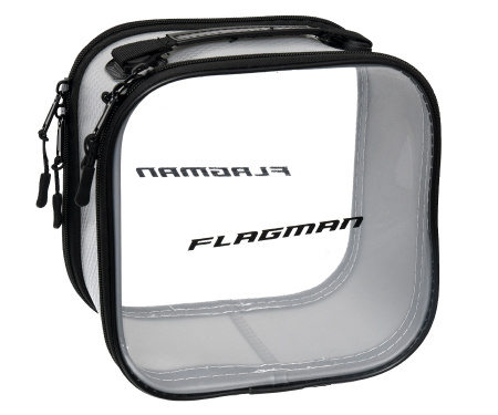   Flagman EVA Gray Woven Bag With Two Transparent Covers S 20x20x13 (185225) FGEVA012