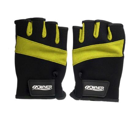  Owner Meshy Glove 5 Finger Cut 9643 M Yellow (176301) 9643-M-Y