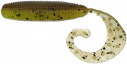  Reins Fat G-Tail Grub 2" B08 Green Pumpkin Chart Melon (16  / .) (136267) 1552.08.56