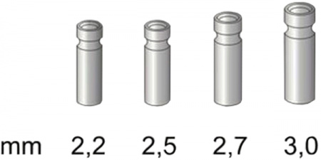    Stonfo 4 Metal Tip Guides 3.0 (23499) 31.32.04