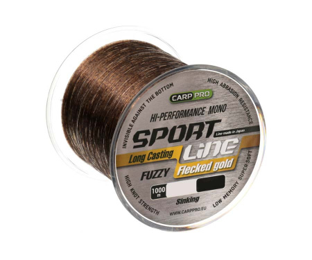  Carp Pro Sport Line Flecked Gold 1000 0.265 (124538) CP2310-0265