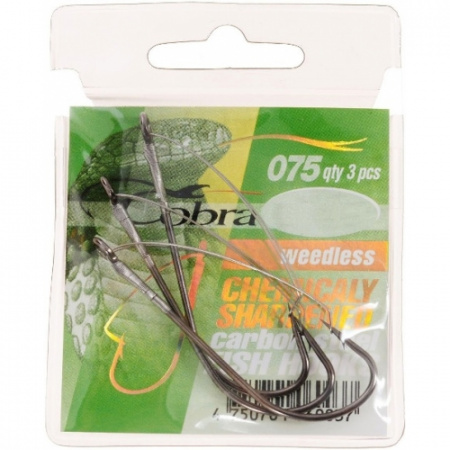  (CA127) Cobra WEEDLESS (.075/ 020) *3 (22722) C075NSB-K020