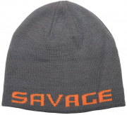  Savage Gear Logo Beanie One size :rock grey/orange (161316) 1854.19.26