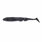  Jackall Ammonite Shad 3"(8)Maruhata Sexy Black (181776) 5672018