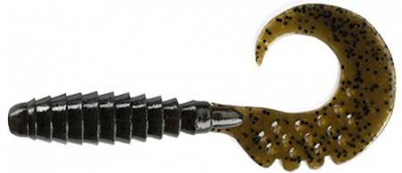  FishUP Fancy Grub 2.5" #043 - Watermelon Brown/Black (10/) (176379) 1862.00.64