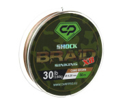 - Carp Pro Diamond Shock Braid PE X8 30lb 50 0.20 Camo Brown (179064) CP1630-8-50