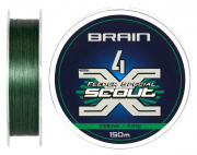  Brain Scout 4X 150m (deep green) 0.080mm 4.4kg (183560) 1858.55.26