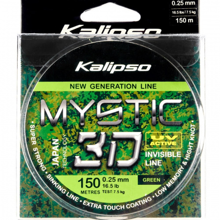  Kalipso Mystic 3D Green 150m 0.25mm (163208) 40060366