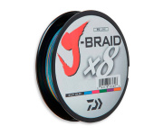  Daiwa J-Braid X8 0,42mm-300m MULTI COLOR (95434) 12755-142