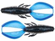  GAMBLER Stinger 5.25" Black Blue Blue Tail (5/). (145942) FO5155