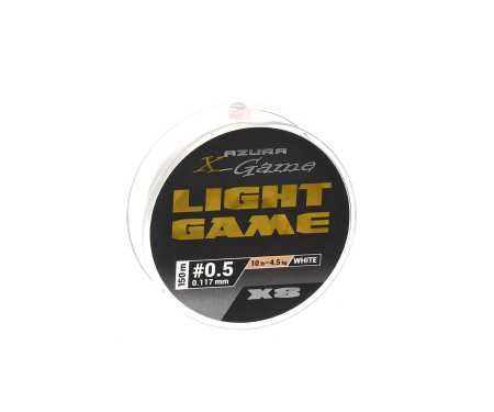  Azura X-Game Light Game X8 PE White 150 #0.5 0.117 (186442) XL8-05