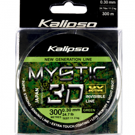  Kalipso Mystic 3D Green 300m 0.30mm (163216) 40060374