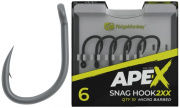   RidgeMonkey Ape-X Snag Hook 2XX Barbed size 4 (149787) 9168.01.72