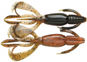  Keitech Crazy Flapper 2.4" (10  / ) :438 green pumpkin fire (174484) 1551.14.32