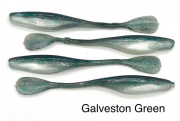  GAMBLER Flapp'n Shad 6" Galveston Green (8/) (153239) F6325