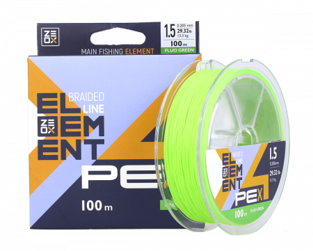  ZEOX Element PE X4 100 Fluo Green #1.2 (135998) 4110003