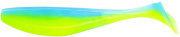  FishUP Wizzle Shad 5" #206 - Sky/Chartreuse (4/) (179597) 1862.00.46