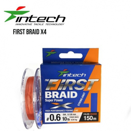   Intech First Braid X4 150m 1.2 (20lb/9.1kg) (134807) FS0641999