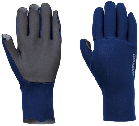  Shimano Chloroprene EXS 3 Cut Gloves M Blue (153568) 2266.08.18