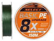  Select Basic PE 8X Green 150m #0.6/0.10mm 12lb/5.5kg (129364) 1870.31.32
