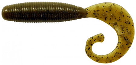  Reins Fat G-Tail Grub 2"  002 ( 20 ) Green pumpkin (41410) 1552.00.40