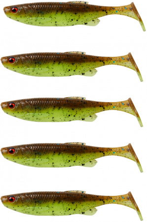  Savage Gear Fat Minnow T-Tail 90mm 7.0g Chartreuse Pumpkin (5 /) (165842) 1854.43.14