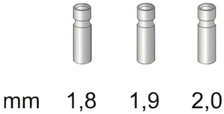    Stonfo 3 Metal Tip Guides 1.8 (23494) 31.00.03