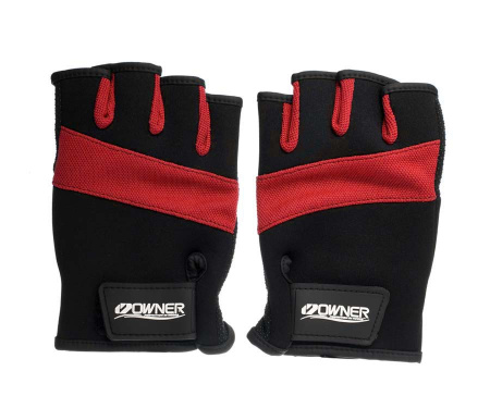  Owner Meshy Glove 5 Finger Cut Assort 9643 L Red (176296) 9643-L-R